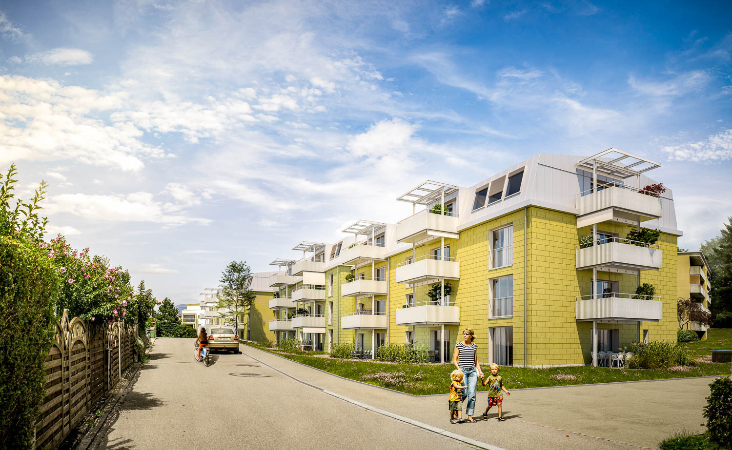 Ersatzneubau Wohnüberbauung mit 52 Wohnungen